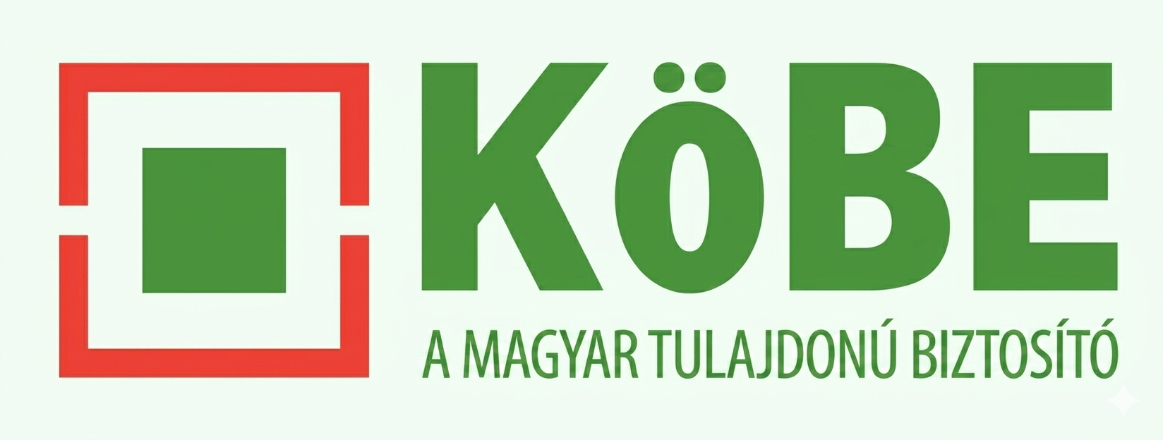 KÖBE Biztosító kiemelt logó